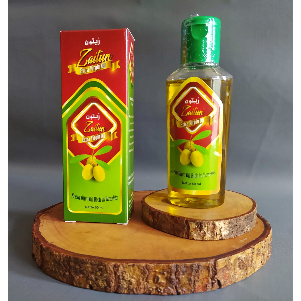 Minyak Zaitun Aljazira 60ml 100% Olive Oil Halal Bermanfaat Biidznillah Inshaallah