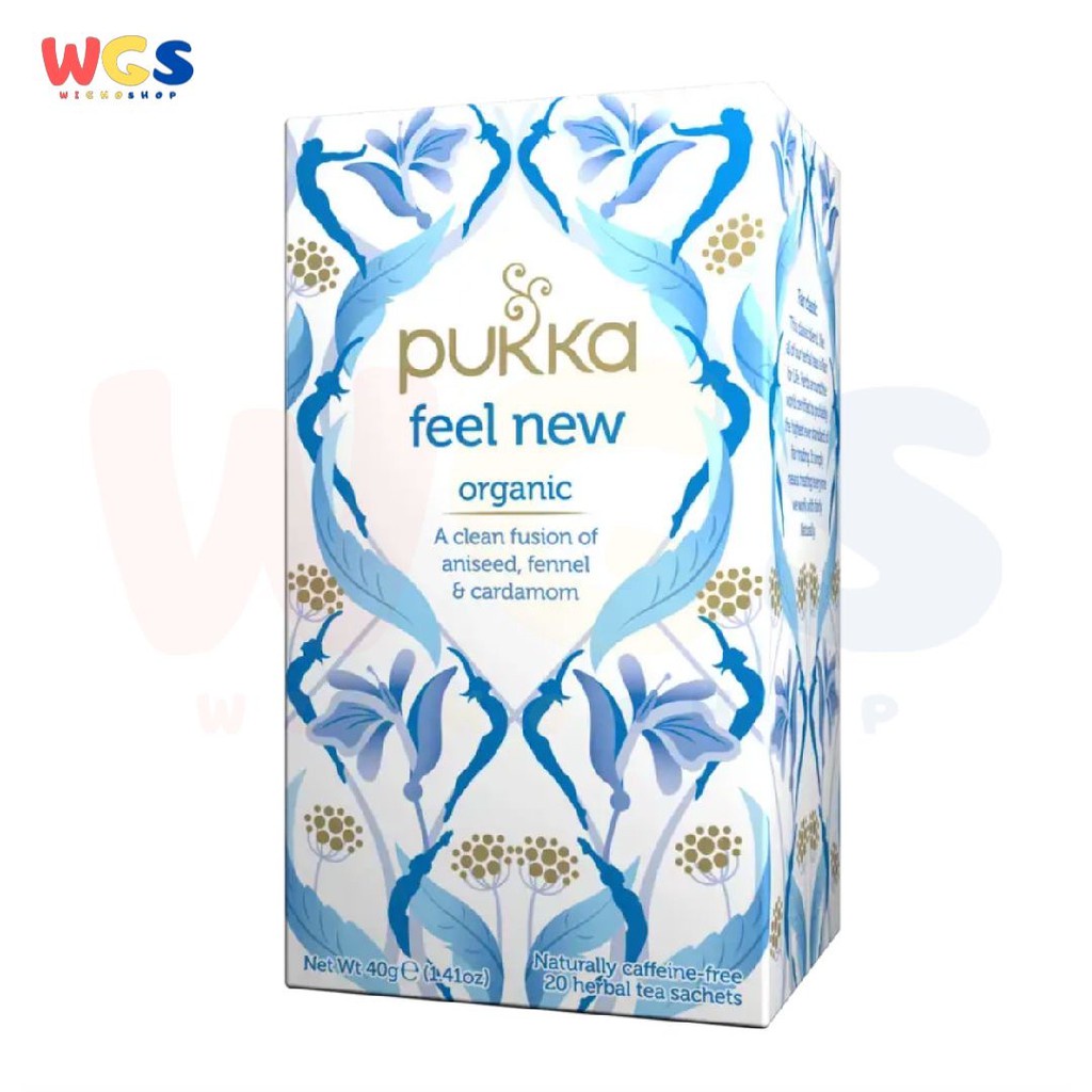 Pukka Feel New Organic A Clean Fusion of Aniseed Tea 20 Sachets 40g