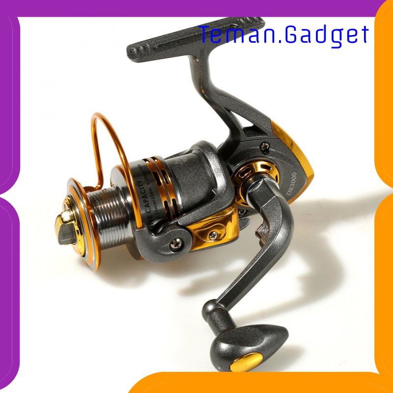 TG-IF145 Debao Gulungan Pancing DB3000A Metal Fishing Reel 10 Ball Bearing