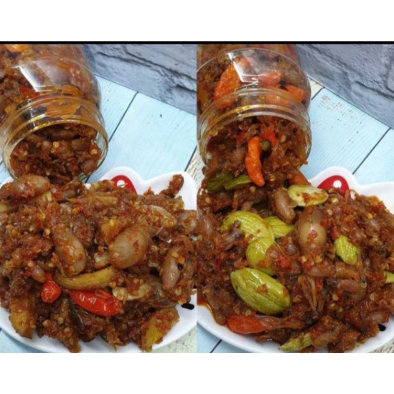 

SAMBAL HOT CUMI ASIN UKURAN 150 g