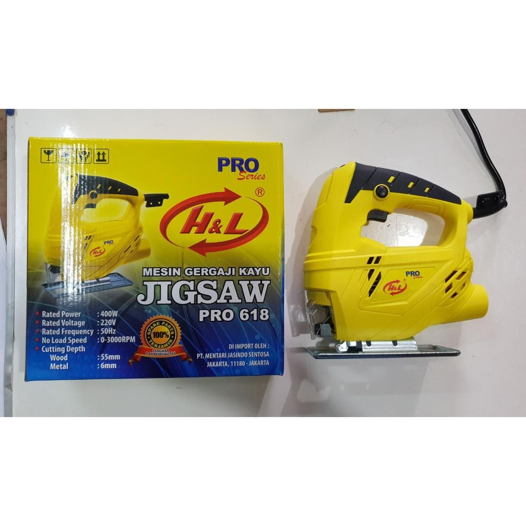 HNLPRO 618 Mesin Jigsaw Jig Saw Gergaji Kayu Mesin bwh 2200 modern ryu