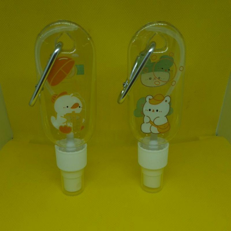 Botol Hand Sanitizer Gantung spray Motiv Hewan Lucu