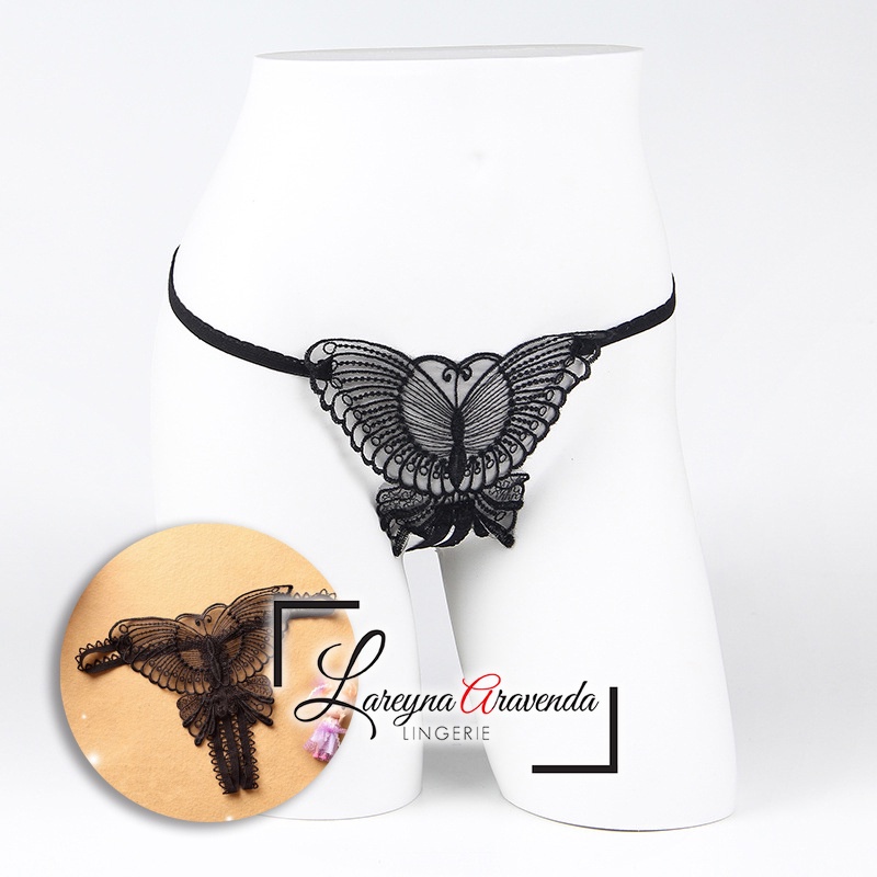 [Ready Jakarta] Celana Dalam Seksi Model Sexy Charming Butterfly CD011