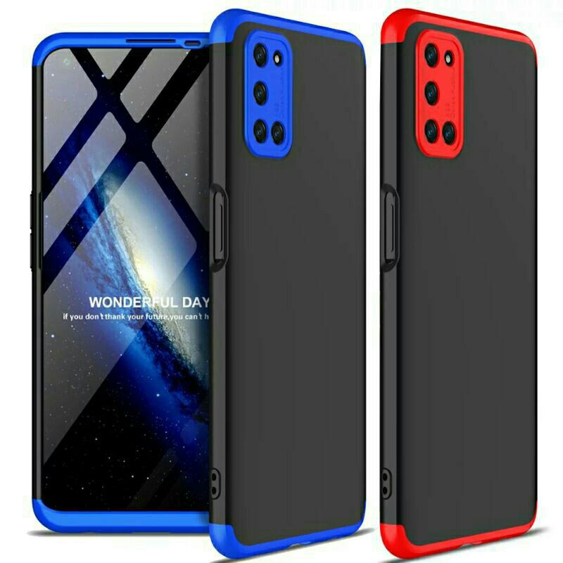 case GKK Oppo A92 A52 A72 A31 A8 A5 A9 2020 f11 pro F9 A7 A5s Reno 3 hard 360 3in1 full protection