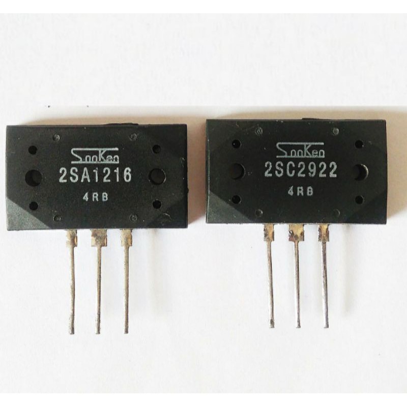 Transistor Sanken 4RB 2SA1216 & 2SC2922