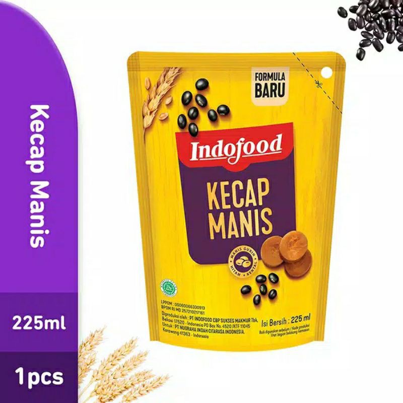 Indofood Kecap Manis Refill 225 ml
