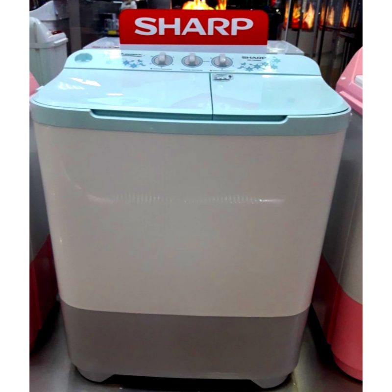 MESIN CUCI SHARP 2 TABUNG 80MW