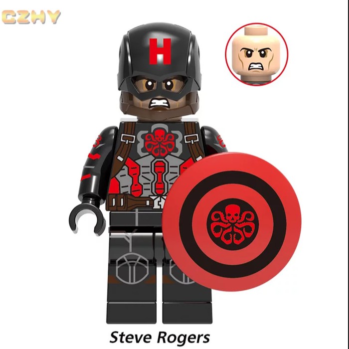 Mainan Anak Lego Captain America Minifigure Avengers Xh1096 Shopee Indonesia