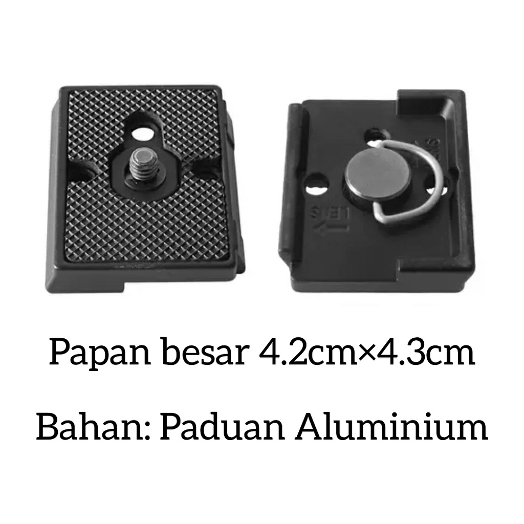 Quick Release Plate for Tripod Somita Papan besar A1 42 × 43mm
