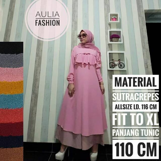 Termurah tunik adem fashion aulia