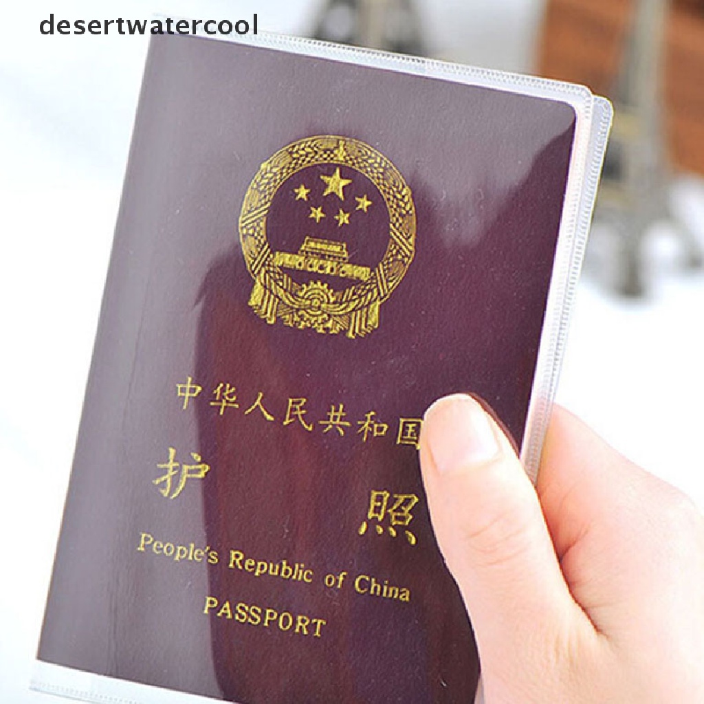 Deid Cover Pelindung Paspor Transparan Untuk Travel