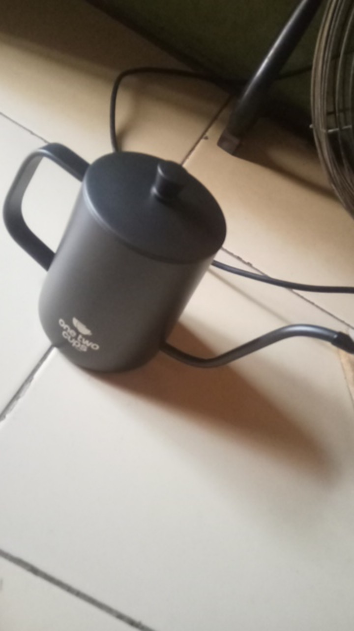 Onetwocups Coffee Maker Pot Long Drip Teko Kopi Barista