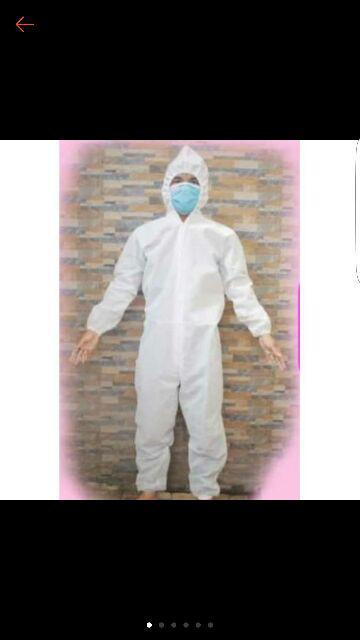 Apd Hazmat / Alat Pelindung Diri / Hazmat Jumsuit Coverall