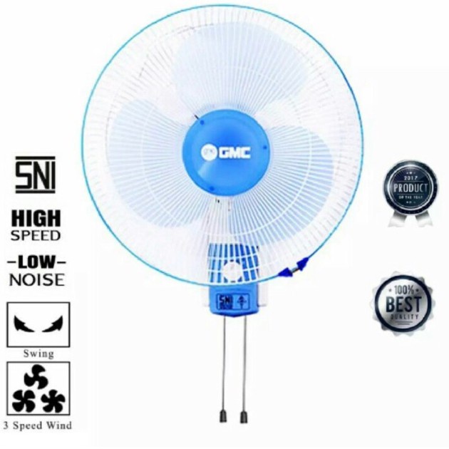 Kipas angin dinding GMC wal fan 16in GMC 508 kipas tempel tembok GMC