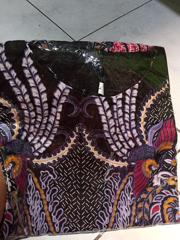 Atasan Batik Dolby Dolbi Dobby Doby Tenun Sutra Tulis Halus Katun Atbm Baron ,sarombit Atasan