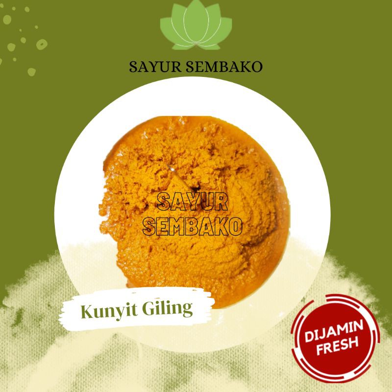

Kunyit Giling 1/2kg