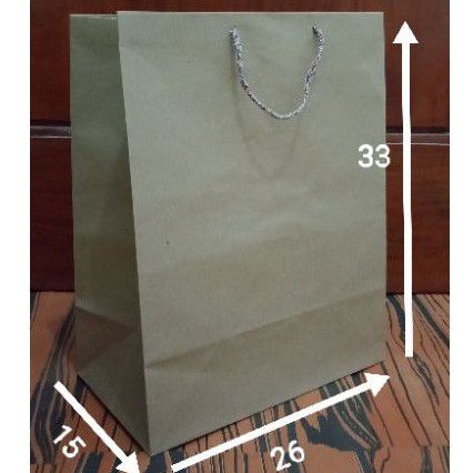 paper bag /tas kertas 26x33