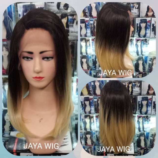 LACE WIG PANJANG SEBAHU