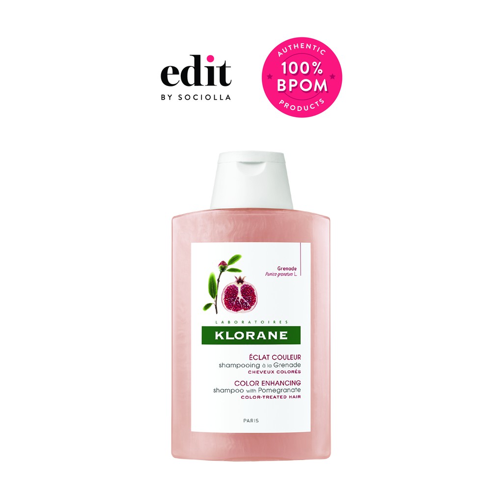 

Klorane Color Enhancing Shampoo with Pomegranate - size: 200 ml - Edit by Sociolla