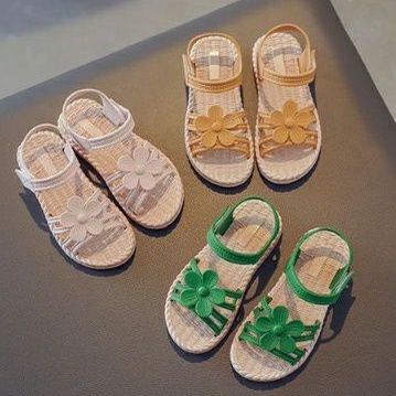 Juragan Junior [COD] Sandal ZEBYA Anak Perempuan Jelly Import Size 24-35