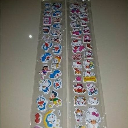 

MAINAN ANAK STICKER MOTIF KARAKTER TIMBUL/STICKER KARAKTER/STICKER PANJANG/STICKER TIMBUL