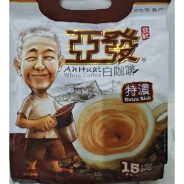 

Ahhuat white coffee extra rich