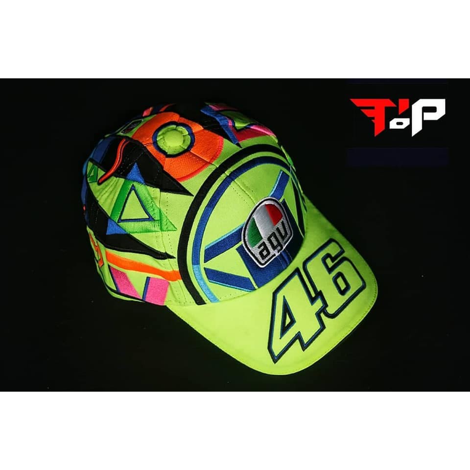 VR46 OFFICIAL CLASSIC HELMET MULTICOLOUR CAP