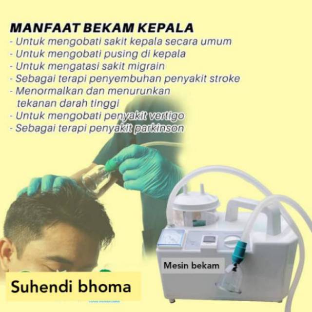 Mesin Bekam Kepala Tanpa Potong Rambut Shopee Indonesia