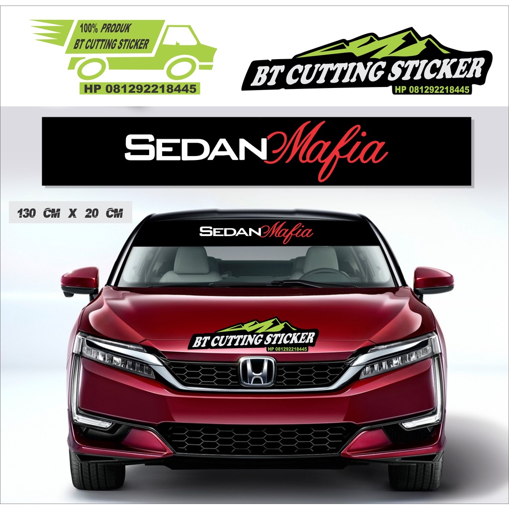 sticker mobil sedan sticker kaca depan sticker mobil sticker kaca mobil sedan