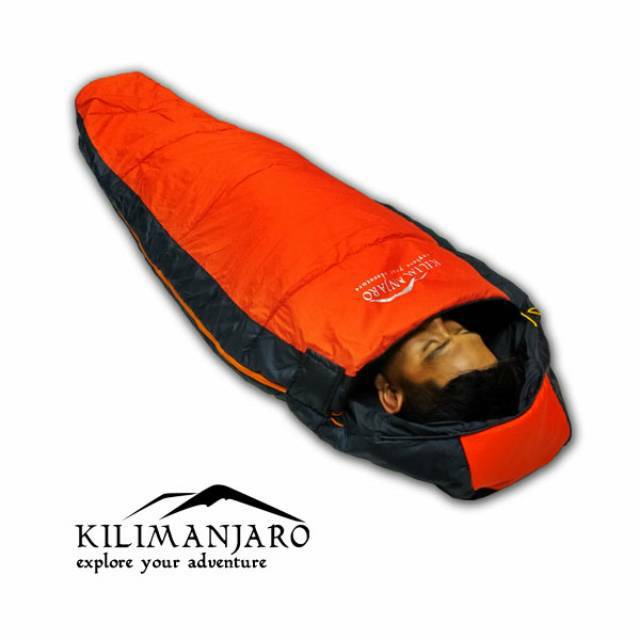 Sleeping Bag Mummy WATERPROOF Kilimanjaro Atmosfer Original - Include Bantal - SB Kilimanjaro Atmosfer