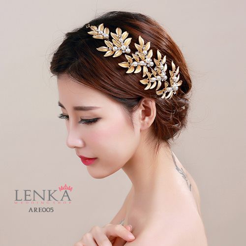 [STOK TERBATAS] AKSESORIS HEADPIECE WANITA PENGANTIN TIARA PESTA ARE005