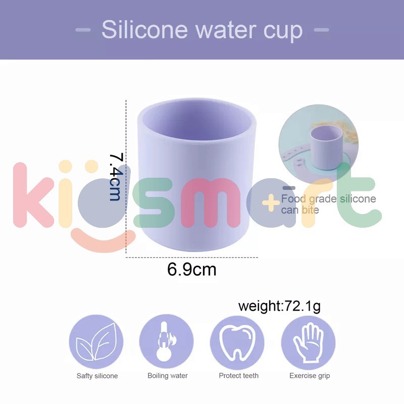 KIDSMART Cup SIlicon Baby / Gelas Silikon Bayi Food Grade