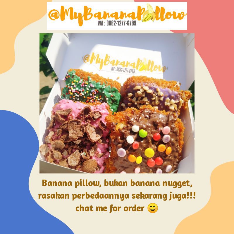 

Cemilan pisang @mybananapillow bukan banana nugget