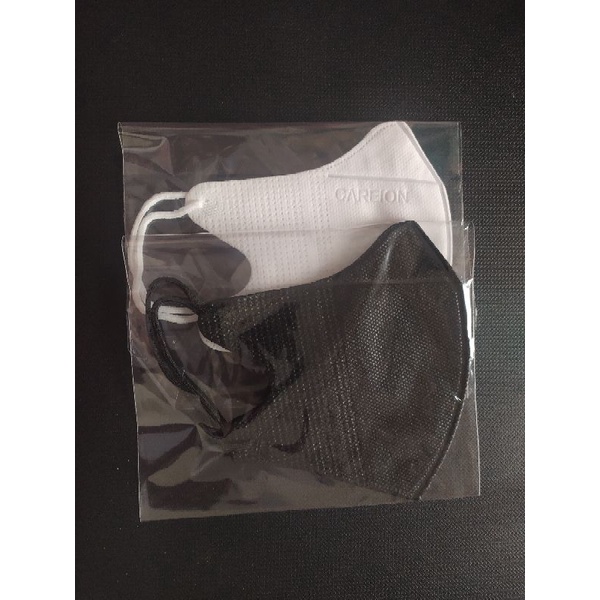 Masker wajah dewasa duckbill ecer merk careion free plastik satu per satu