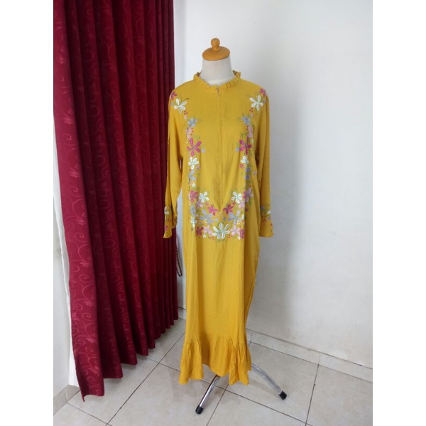 GAMIS BORDIR MALANG / GAMIS BORDIR RAYON