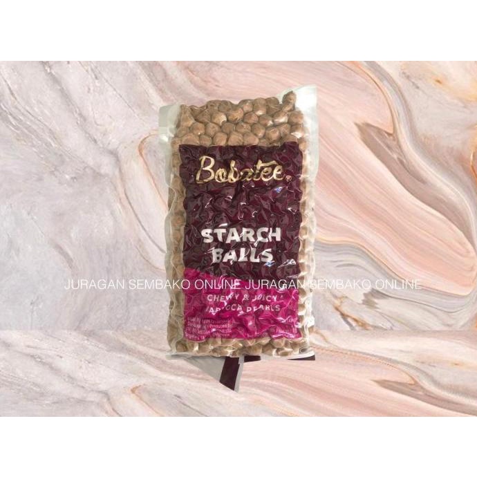 

BOBATEE Tapioca Pearl 1KG / Starch Balls Tapioca / Topping Boba