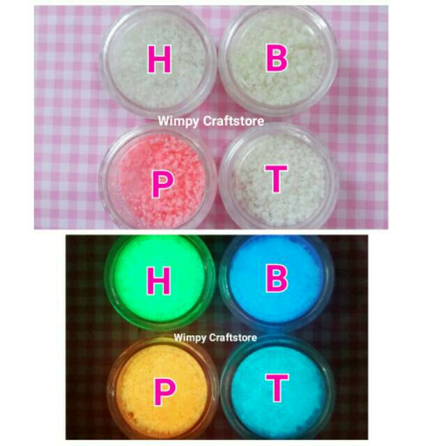 bubuk pasir glow  in the dark  bubuk fosfor cat  glow  bahan 