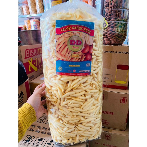 

Telor gabus keju DP kiloan murah