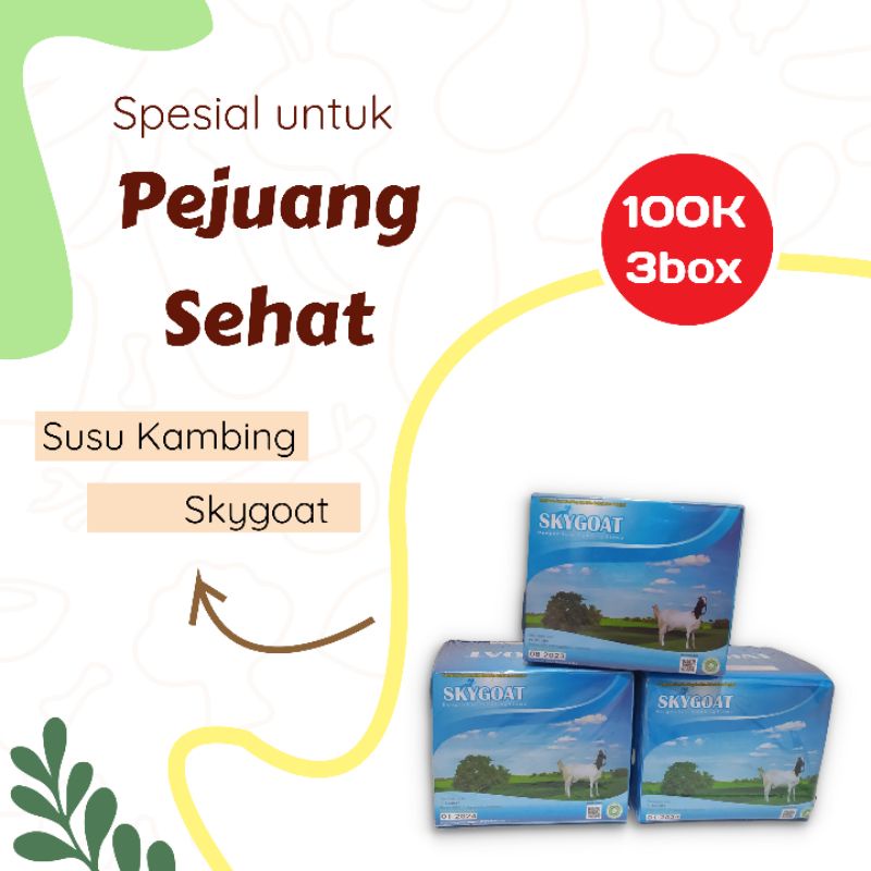 

susu kambing skygoat 3box