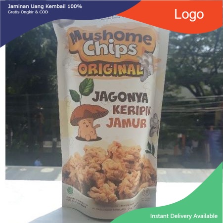 

Mushome Mushroom Chips Kripik - Keripik Jamur Vegetarian