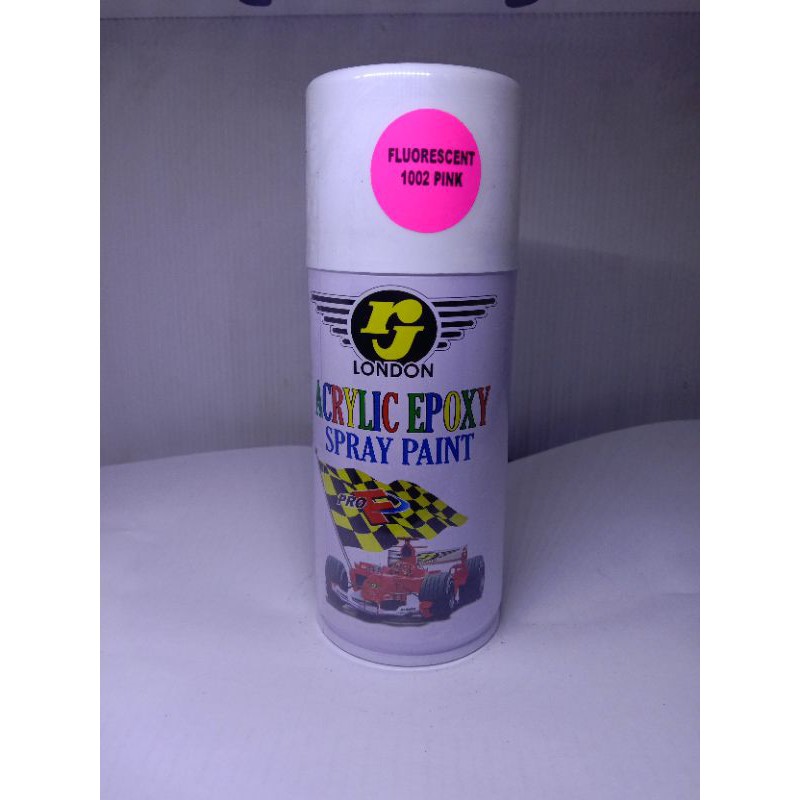 

Cat Pylox 100% Original Pilox Semprot 1002 RJ London FLUORESCENT PINK / PINK STABILO 150cc