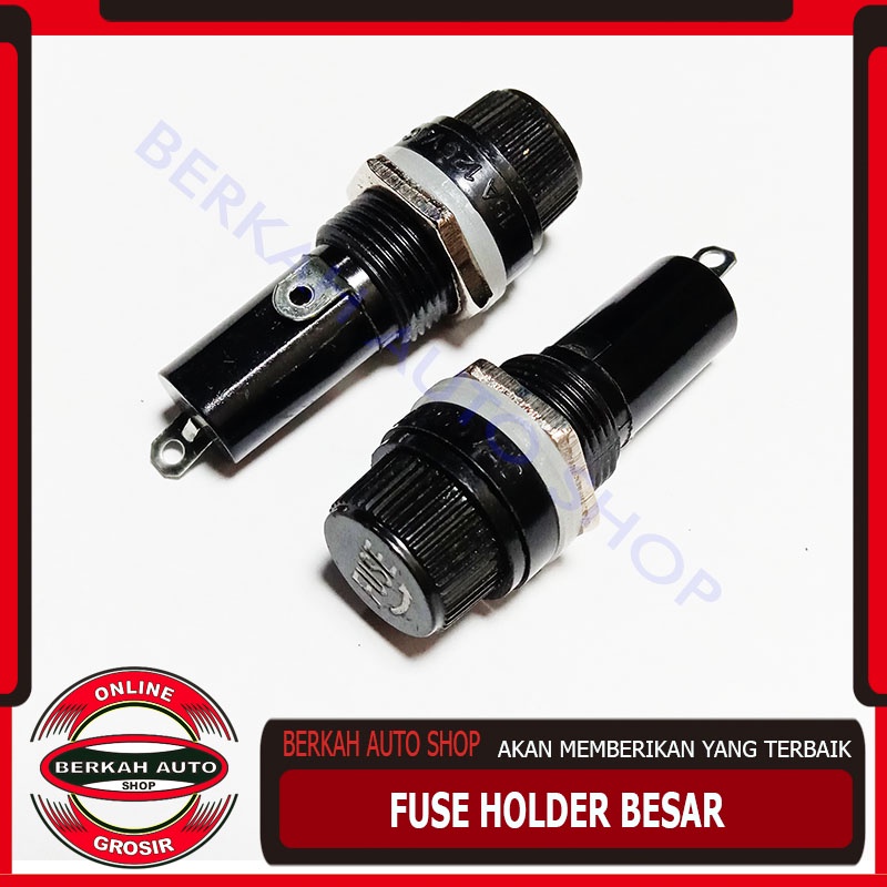 Fuse Holder Besar - tempat fuse 6x30mm