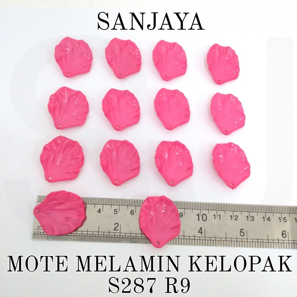 MOTE MELAMIN / MANIK KERANG / MANIK MELAMIN KERANG SEDANG / MOTE MELAMIN KELOPAK S287