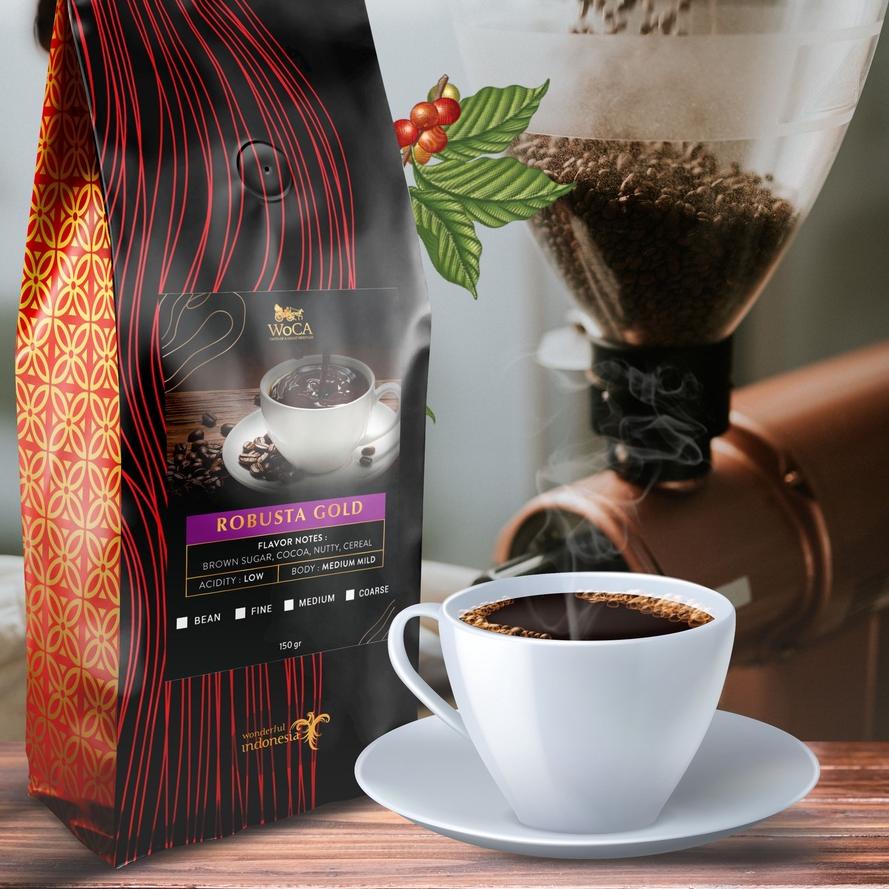 

Lagi Trend ✼ WoCA Kopi Robusta Gold 150 gram$