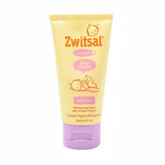 Zwitsal Baby Cream Extra Care Zinc 50ml