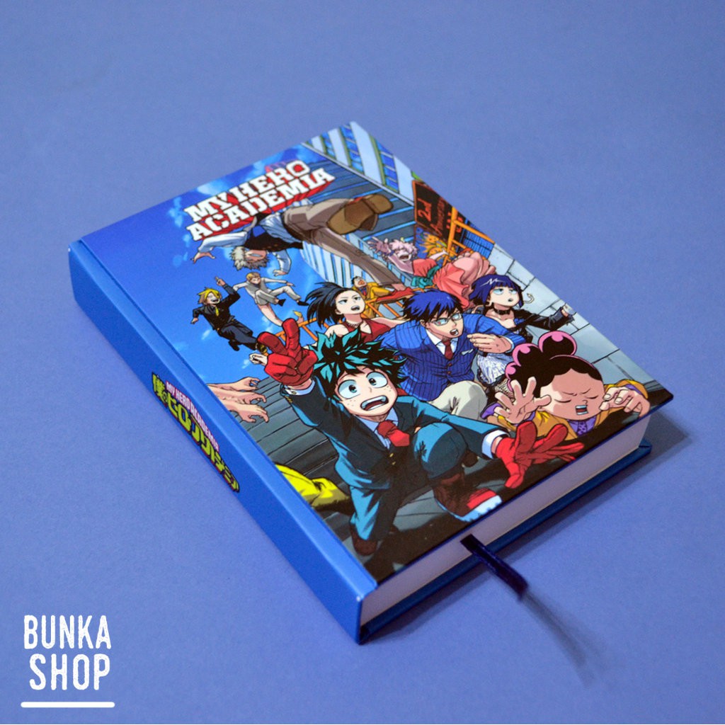 

Pocket Book Hardcover Anime Boku no Hero Academia Class A Hardcover A6 Jurnal Agenda Planner Gift Couple