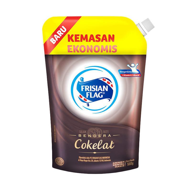 FRISIAN FLAG BENDERA KENTAL MANIS 560 GR POUCH COKLAT