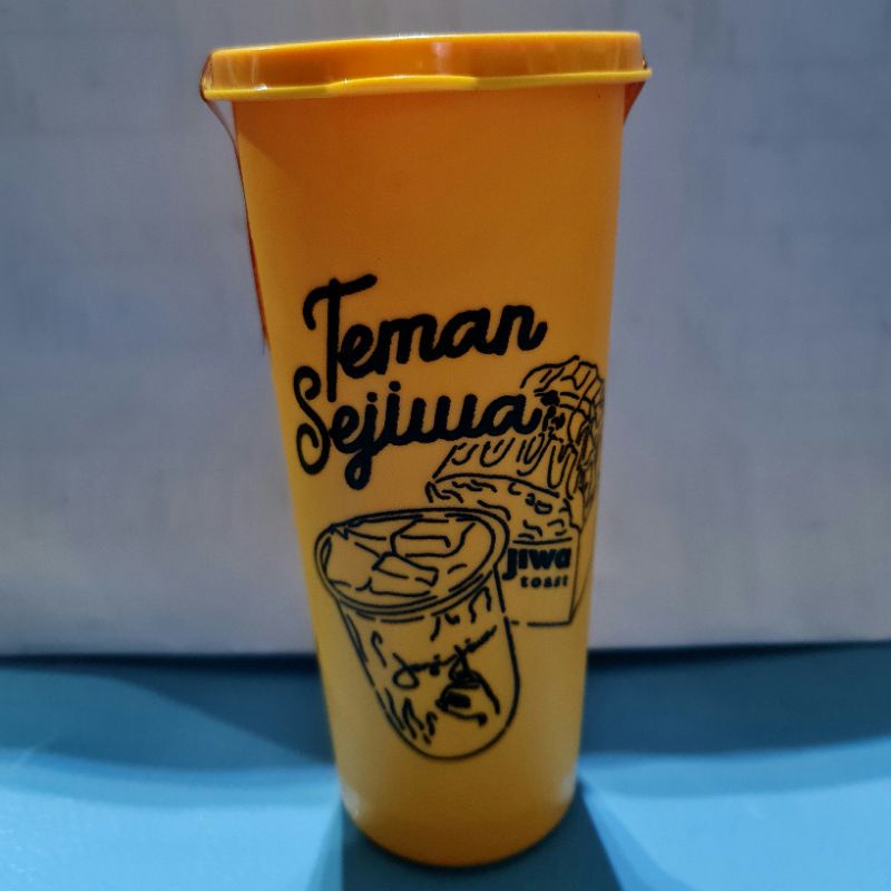 Tempat Wadah Air Minum Kopi Janji Jiwa Toast Limited Edition 510 ml