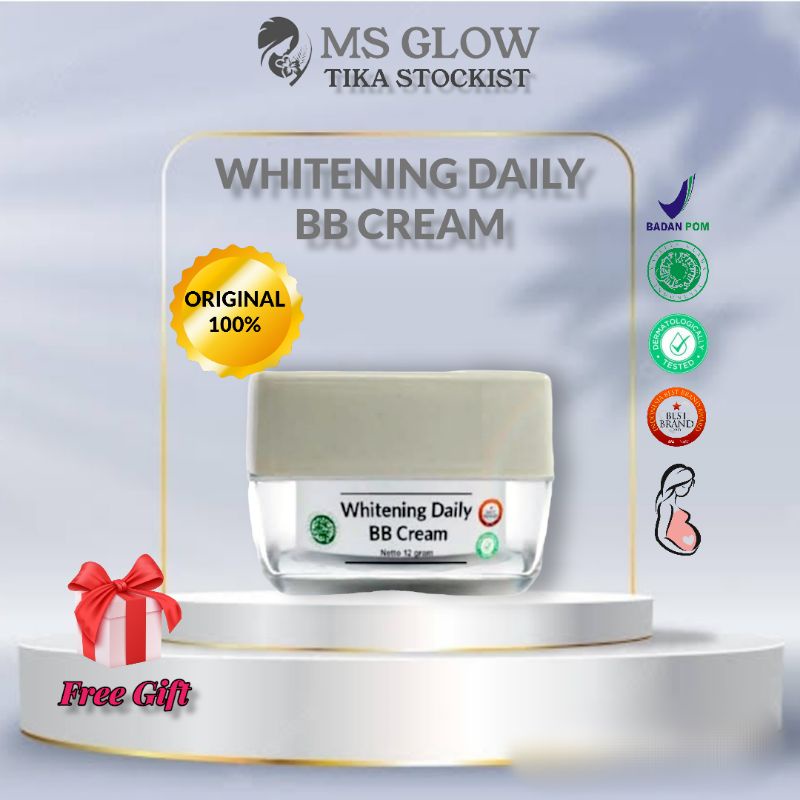 BB CREAM WHITENING MS GLOW / DAILY BB CREAM MS GLOW