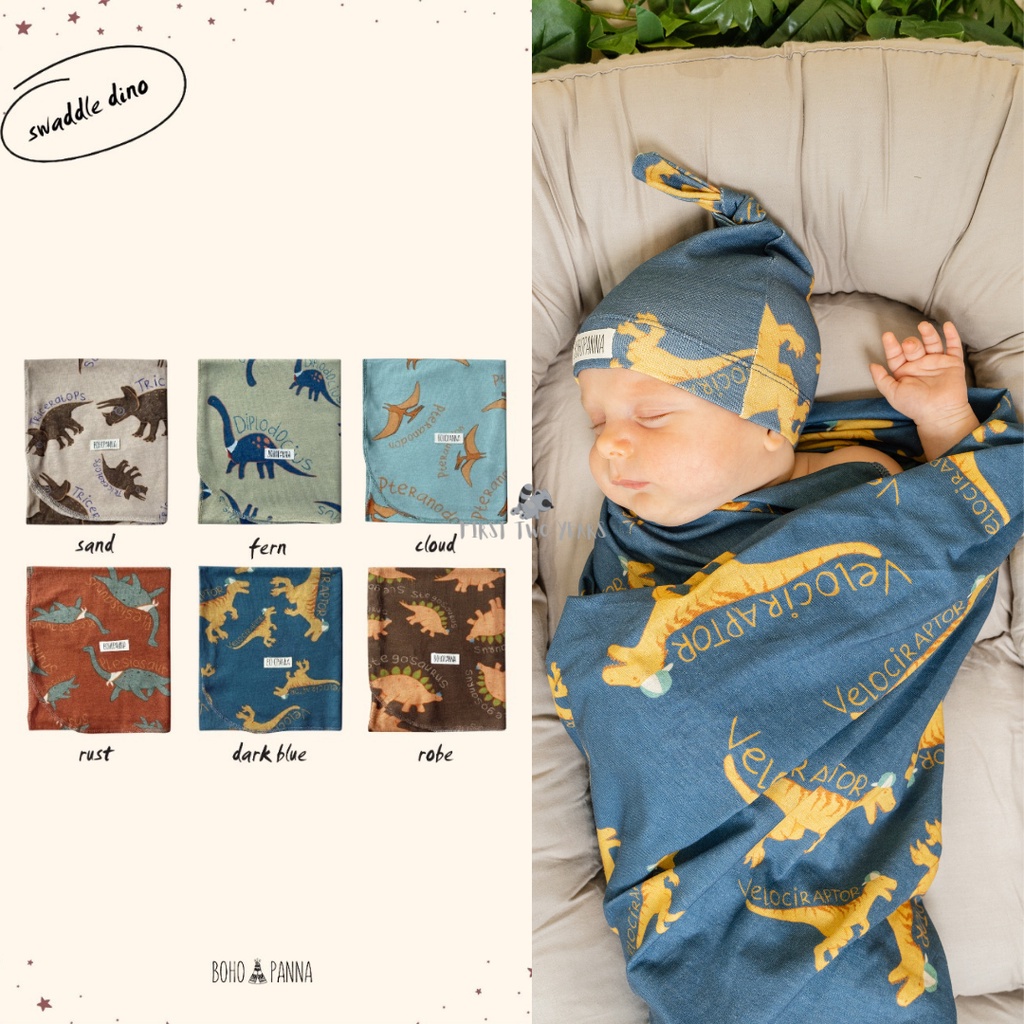 BOHOPANNA - SWADDLE MOTIF PRINT - Bedong Bayi